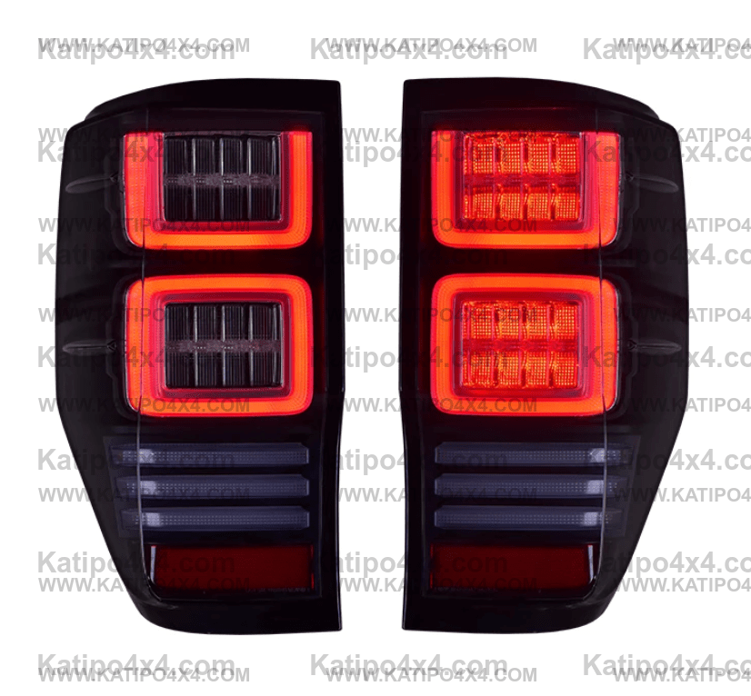 FORD RANGER & RAPTOR LED REAR TAIL LIGHTS, TYPE - TERMINATOR (2012-202 ...