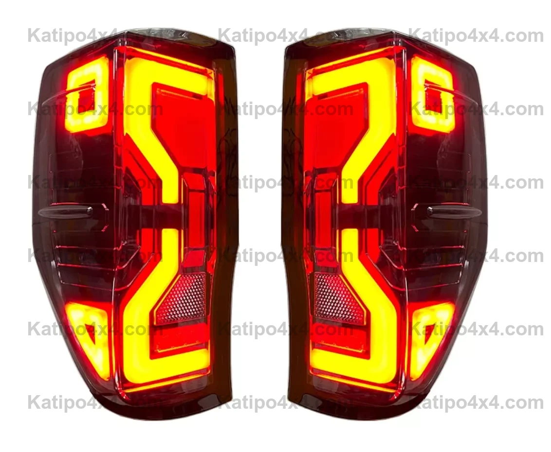 FORD RANGER / RAPTOR / LED REAR TAIL LIGHTS, TYPE - TRON (2012-2022 ...