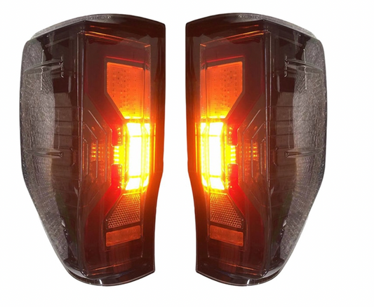 FORD RANGER / RAPTOR / LED REAR TAIL LIGHTS, TYPE - TRON (2012-2022) ( FREE WORLDWIDE SHIPPING )