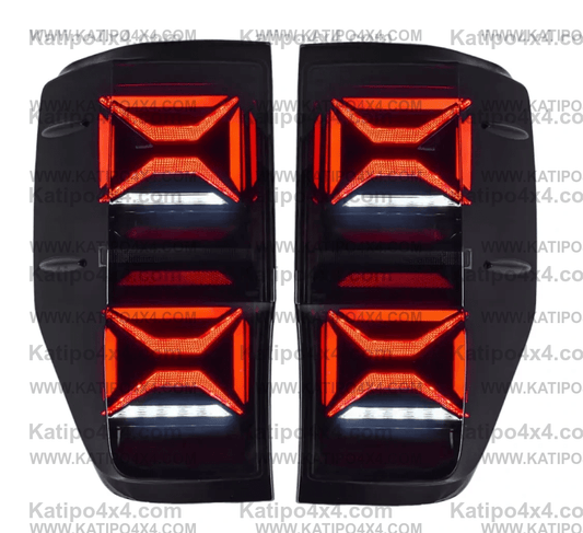 FORD RANGER & RAPTOR / LED REAR TAIL LIGHTS, TYPE - X-MEN (2012-2022) ( FREE WORLDWIDE SHIPPING )