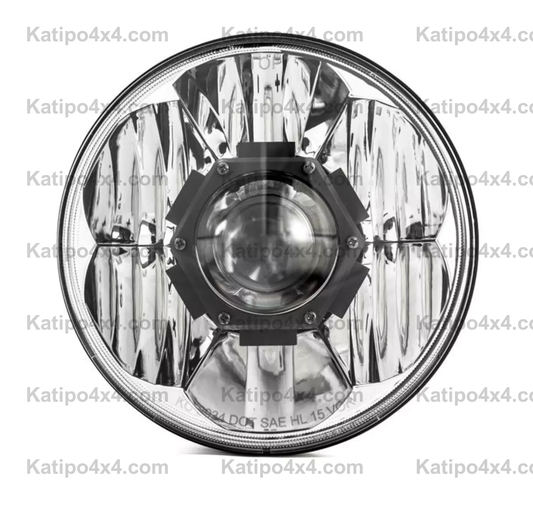 7" Gravity® LED Pro - 2-Headlights - 40W Driving Beam - for 18-23 Jeep JL / JT w/ Halogen Headlights